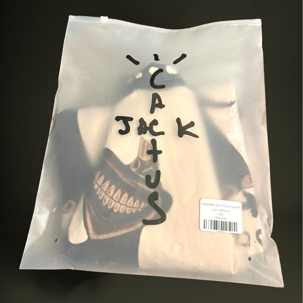 Cactus Jack by Travis Scott | Painter's Button Up Shirt